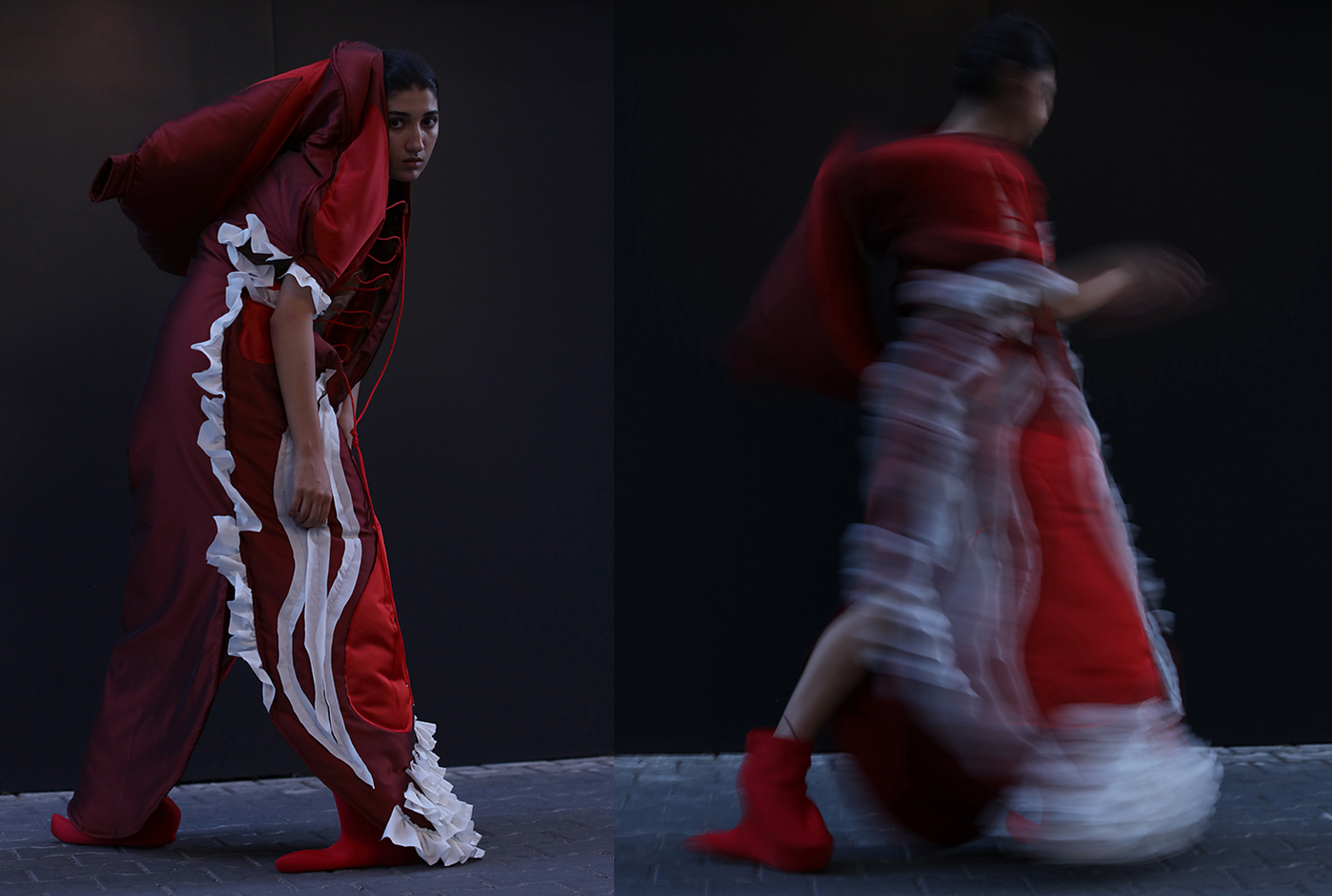 Carmen Emanuela Popa at London Fashion Week September 2023