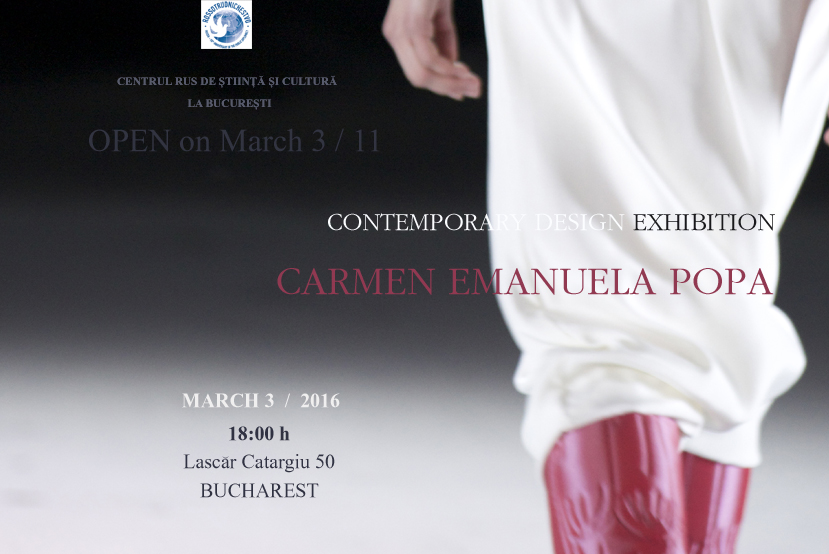 Contemporary design exhibition at Russian Science and Culture Centre in Bucharest